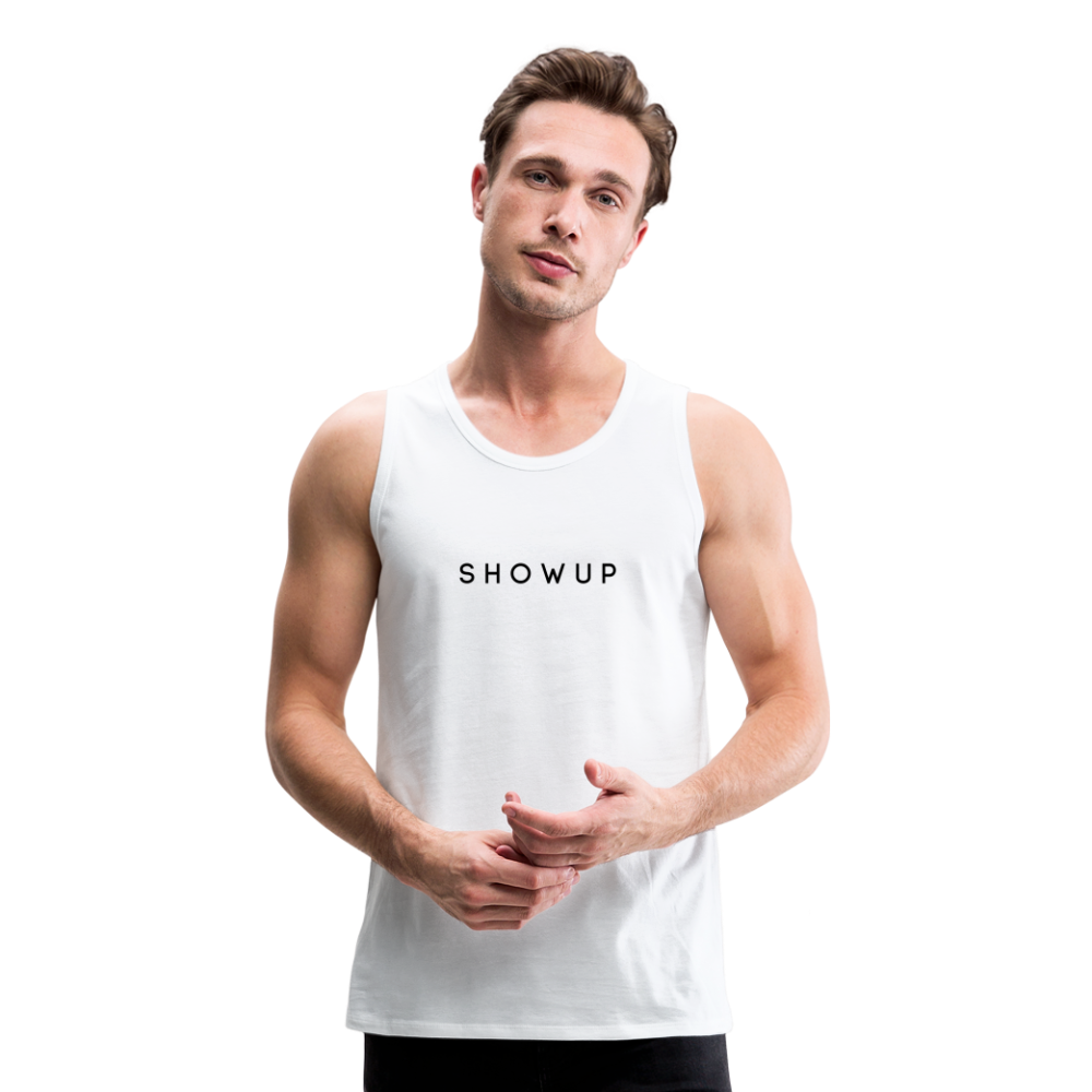 Men’s Premium Tank - white