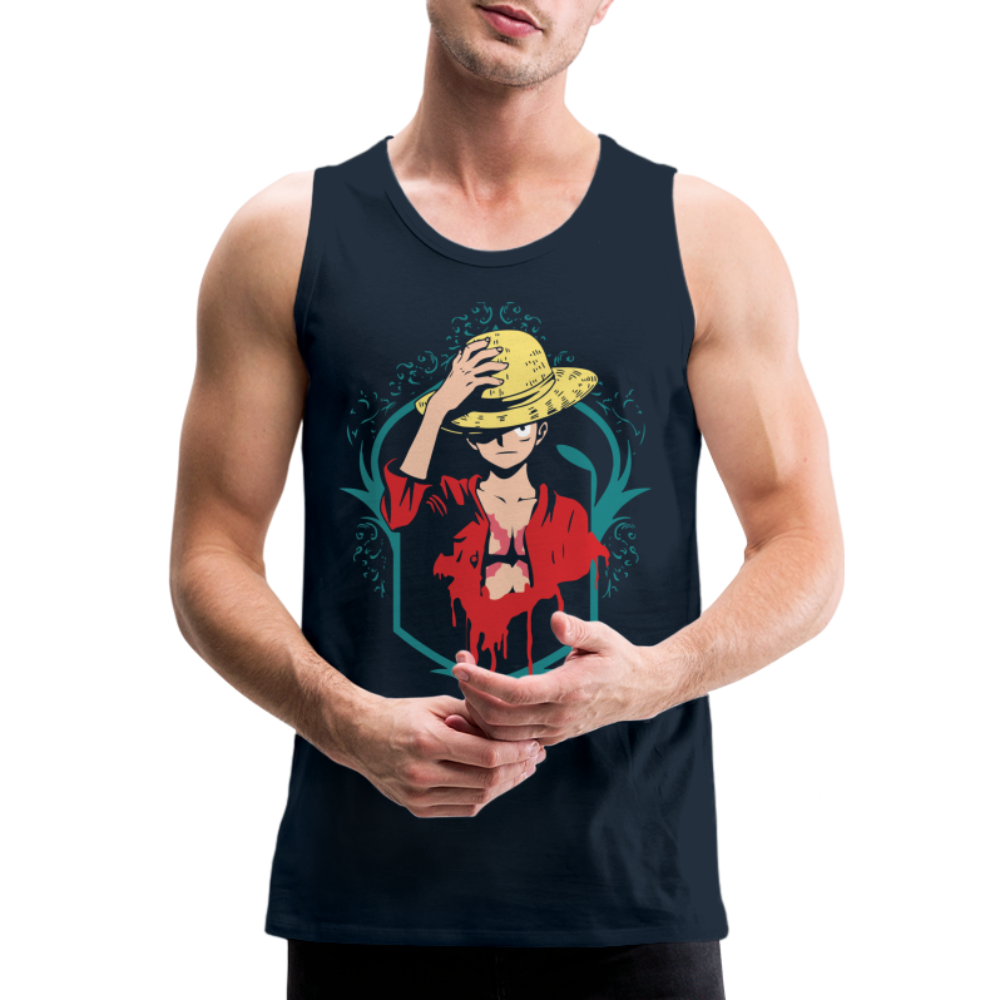 Men’s Premium Tank - deep navy