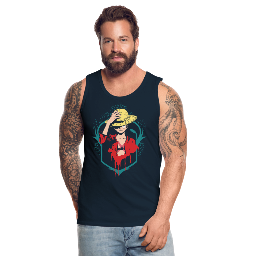 Men’s Premium Tank - deep navy