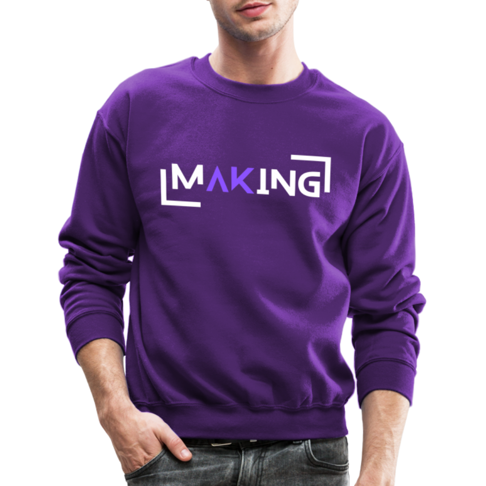 Crewneck Sweatshirt - purple