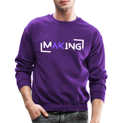 Crewneck Sweatshirt - purple