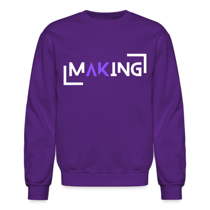 Crewneck Sweatshirt - purple