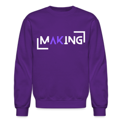 Crewneck Sweatshirt - purple