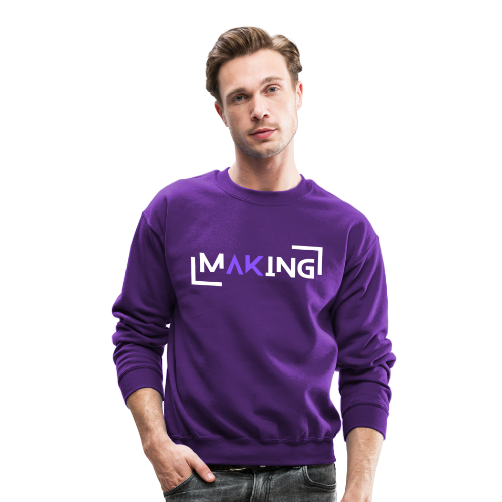 Crewneck Sweatshirt - purple