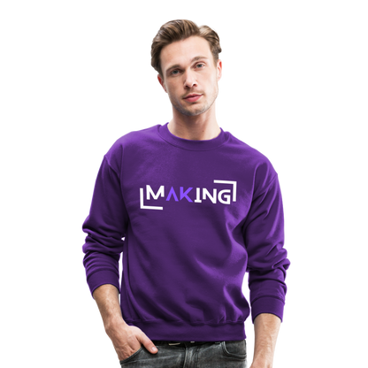 Crewneck Sweatshirt - purple