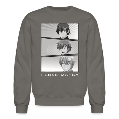 Crewneck Sweatshirt - asphalt gray