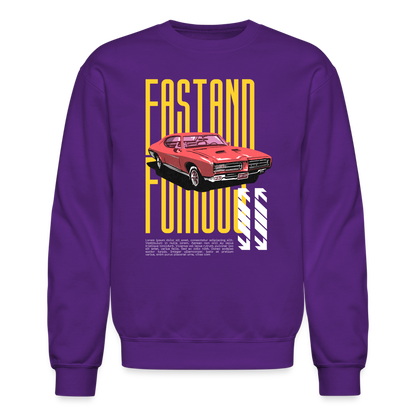 Crewneck Sweatshirt - purple