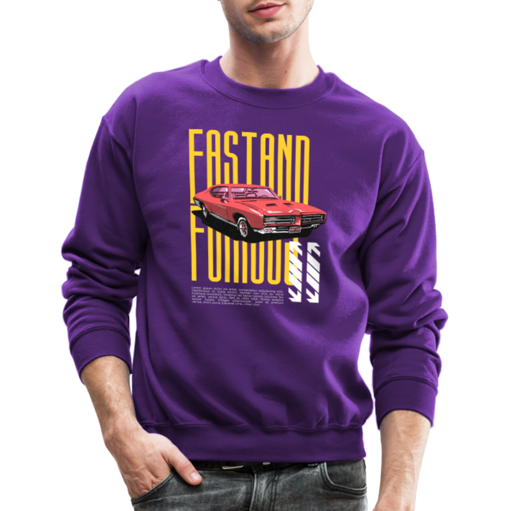 Crewneck Sweatshirt - purple