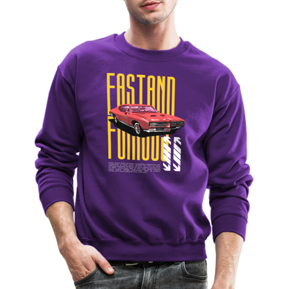 Crewneck Sweatshirt - purple