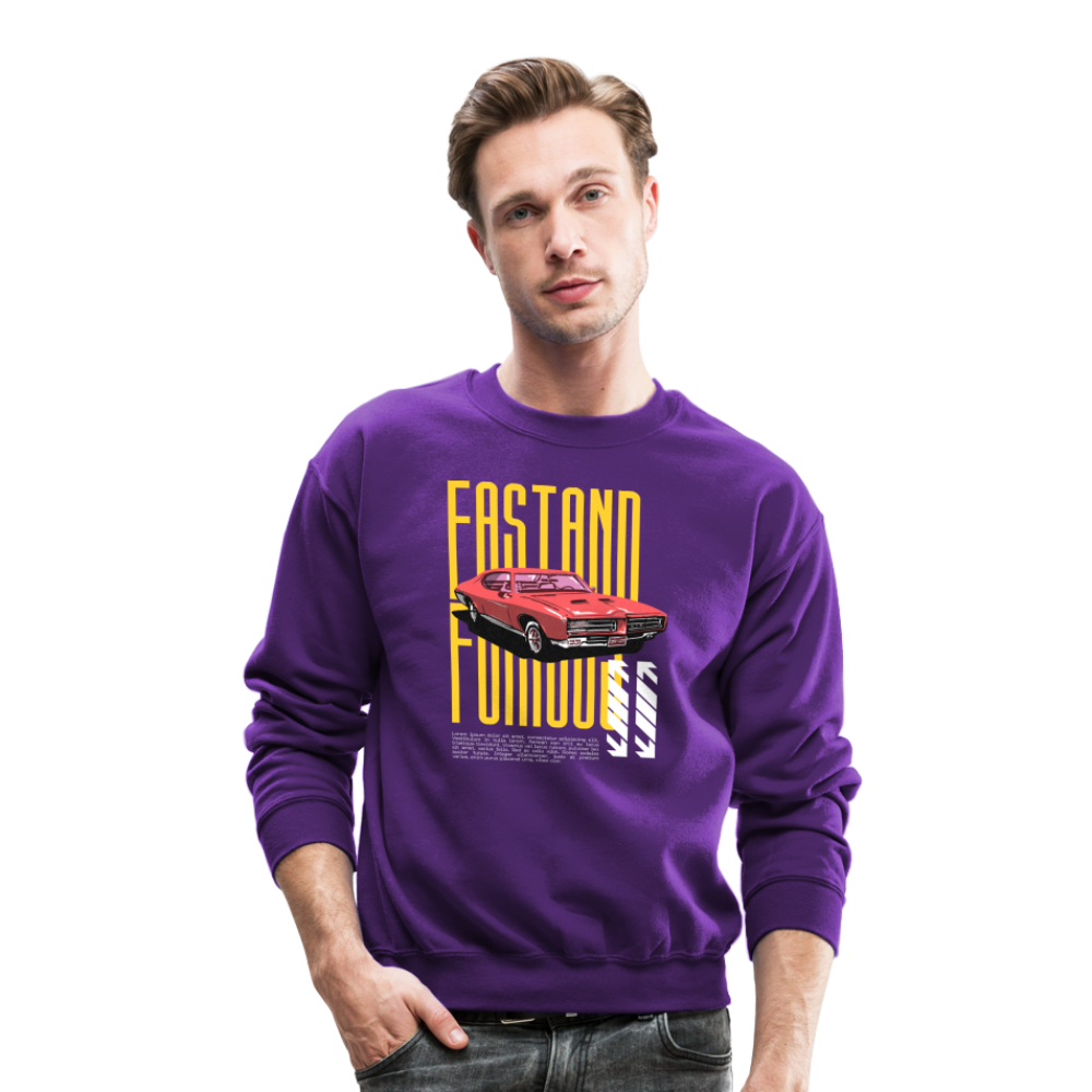 Crewneck Sweatshirt - purple