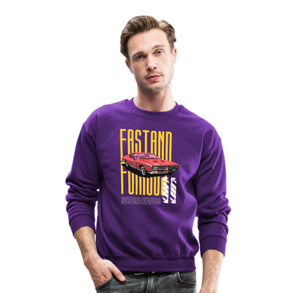 Crewneck Sweatshirt - purple