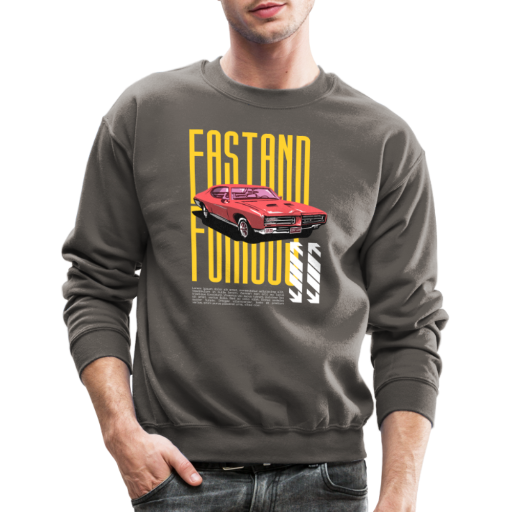 Crewneck Sweatshirt - asphalt gray