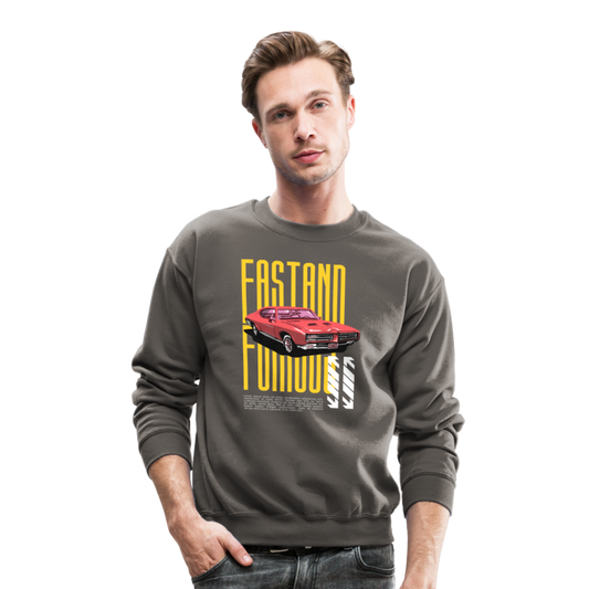 Crewneck Sweatshirt - asphalt gray