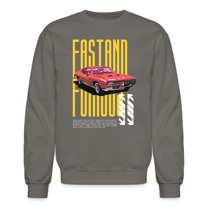 Crewneck Sweatshirt - asphalt gray