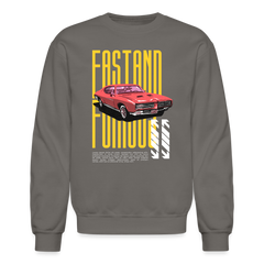 Crewneck Sweatshirt - asphalt gray