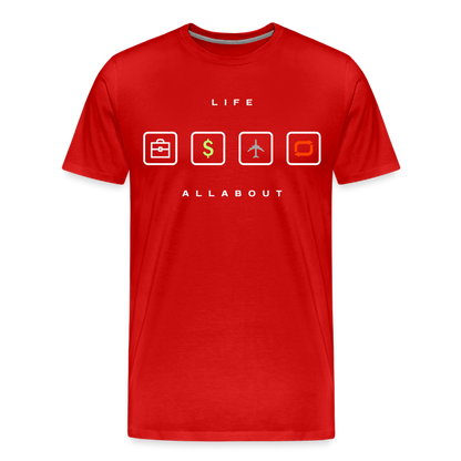 Men's Premium T-Shirt - red