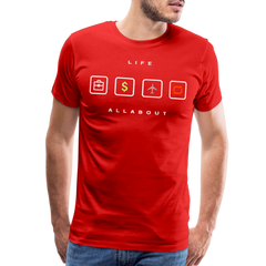 Men's Premium T-Shirt - red