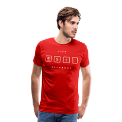 Men's Premium T-Shirt - red