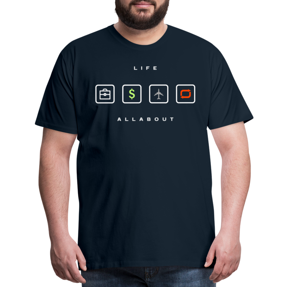 Men's Premium T-Shirt - deep navy