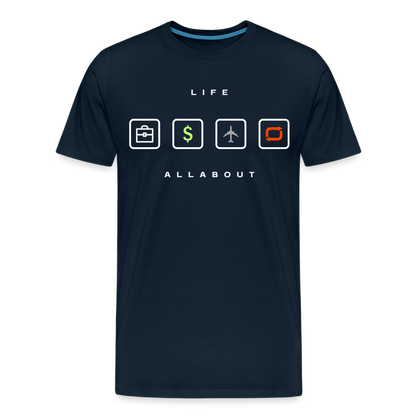 Men's Premium T-Shirt - deep navy