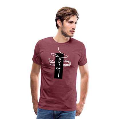 Men's Premium T-Shirt - heather burgundy