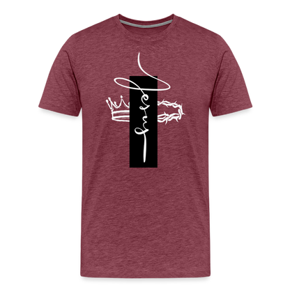 Men's Premium T-Shirt - heather burgundy