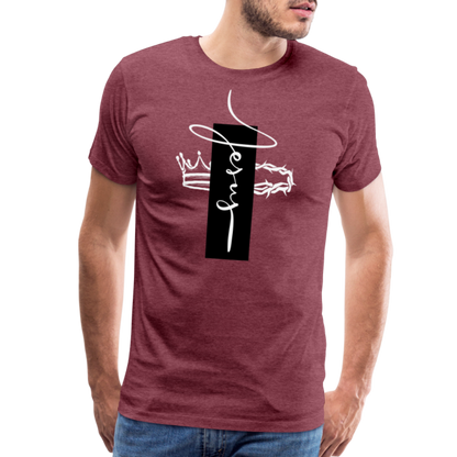 Men's Premium T-Shirt - heather burgundy