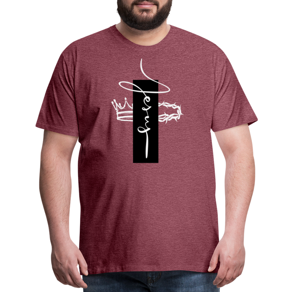 Men's Premium T-Shirt - heather burgundy