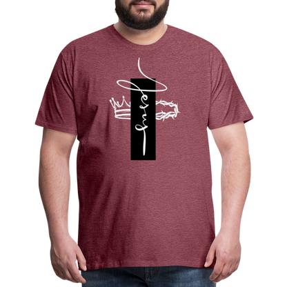 Men's Premium T-Shirt - heather burgundy