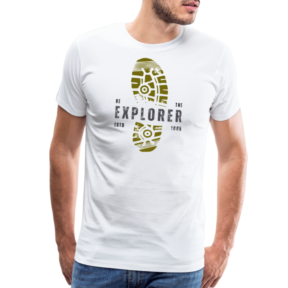 Men's Premium T-Shirt - white