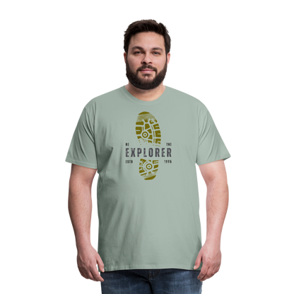 Men's Premium T-Shirt - steel green
