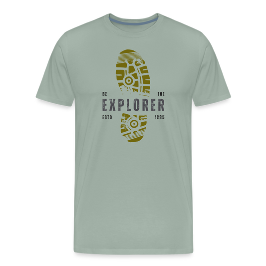 Men's Premium T-Shirt - steel green
