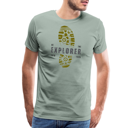 Men's Premium T-Shirt - steel green
