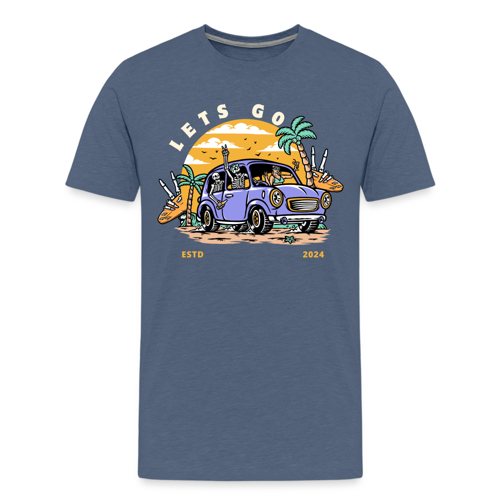 Men's Premium T-Shirt - heather blue