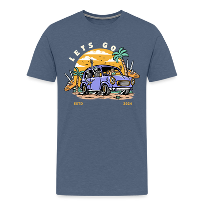 Men's Premium T-Shirt - heather blue