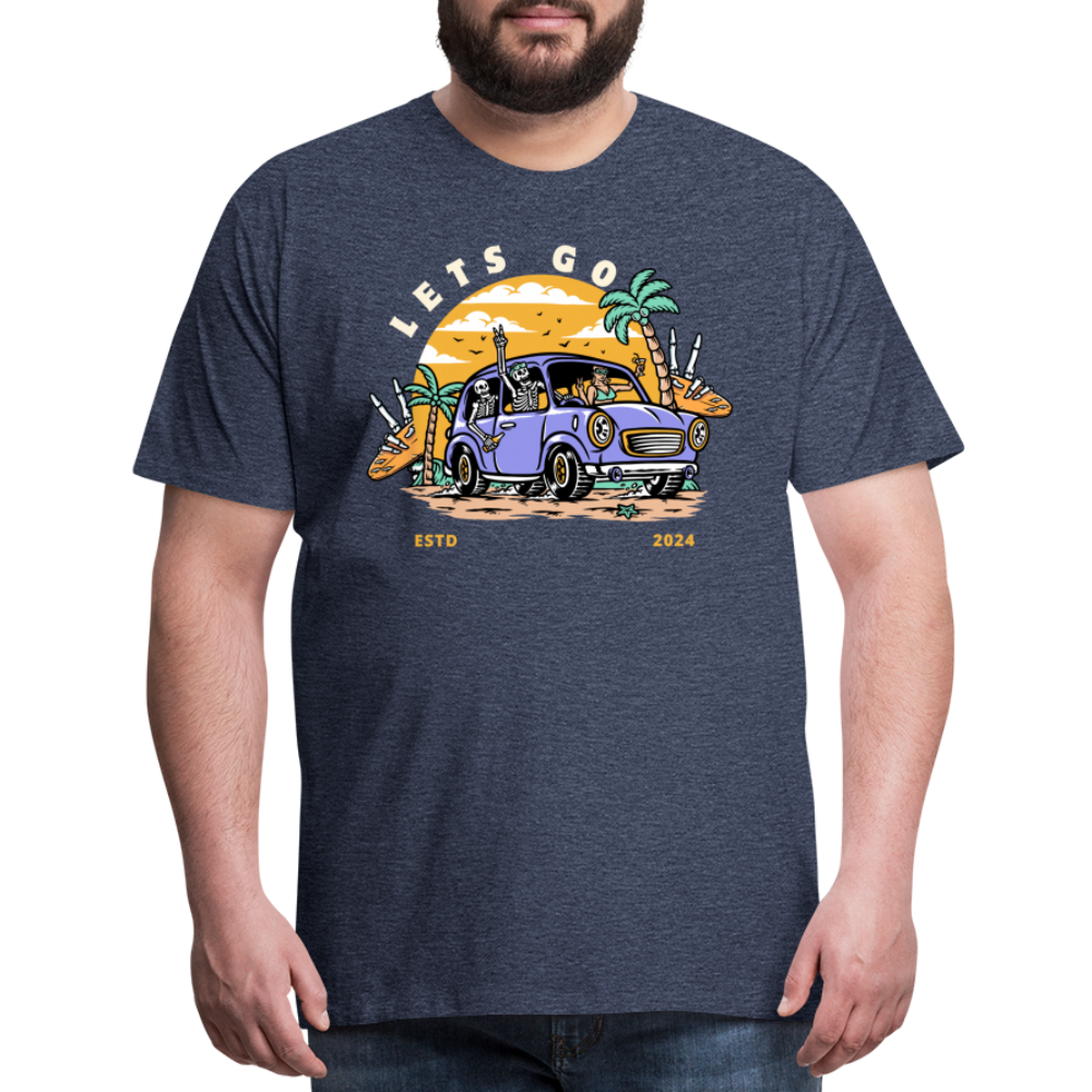 Men's Premium T-Shirt - heather blue