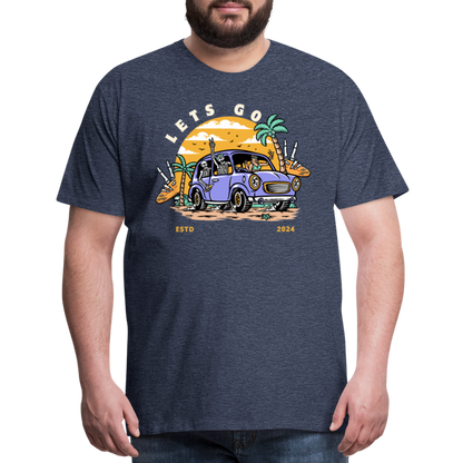 Men's Premium T-Shirt - heather blue