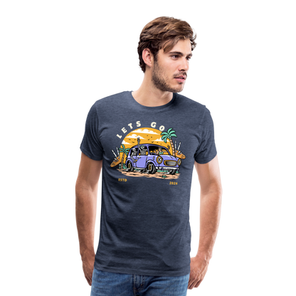 Men's Premium T-Shirt - heather blue