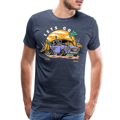 Men's Premium T-Shirt - heather blue