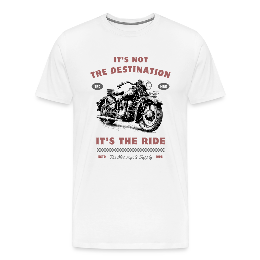 Men's Premium T-Shirt - white