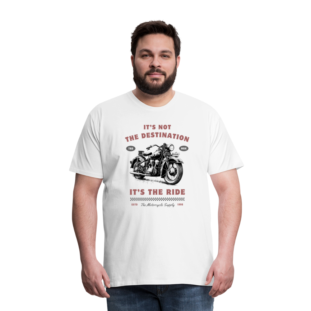 Men's Premium T-Shirt - white