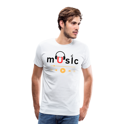 Men's Premium T-Shirt - white