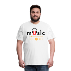 Men's Premium T-Shirt - white