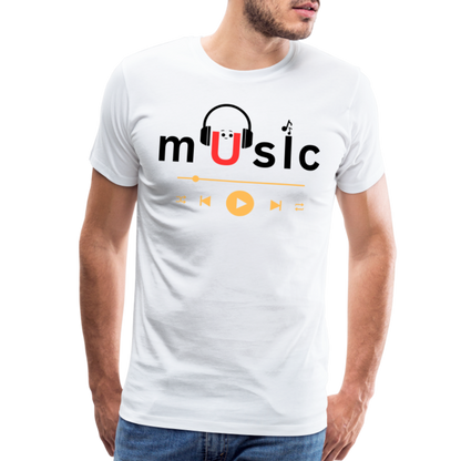 Men's Premium T-Shirt - white