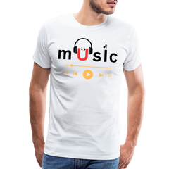 Men's Premium T-Shirt - white