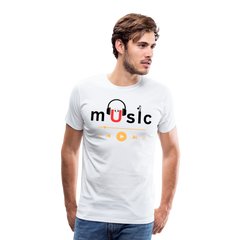 Men's Premium T-Shirt - white