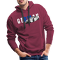 Men’s Premium Hoodie - burgundy