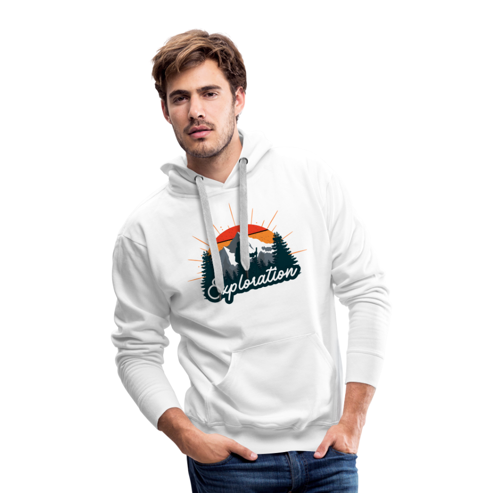 Men’s Premium Hoodie - white