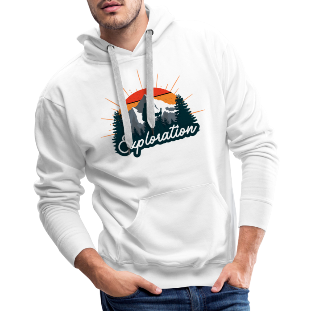 Men’s Premium Hoodie - white