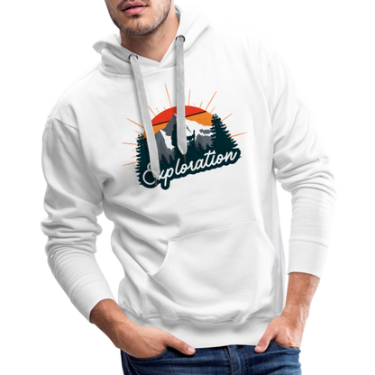Men’s Premium Hoodie - white